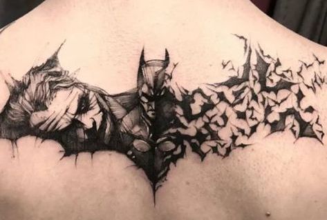Tatouage Batman : Significations, modèles et exemples
