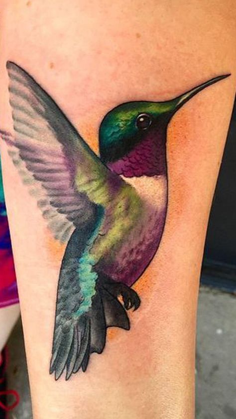 Tatouage colibri