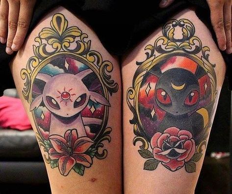 Tattoo Pokemon Jambes