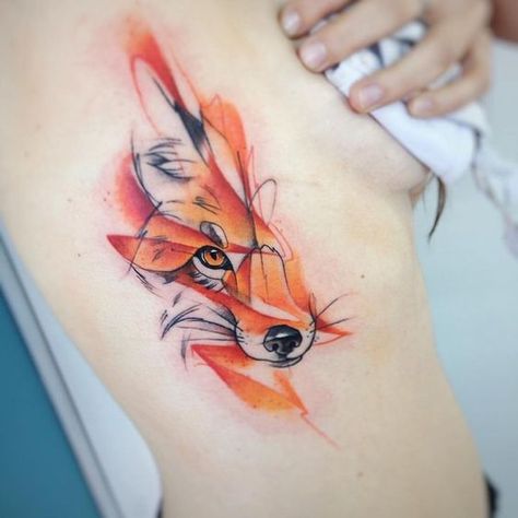 Tattoo renard